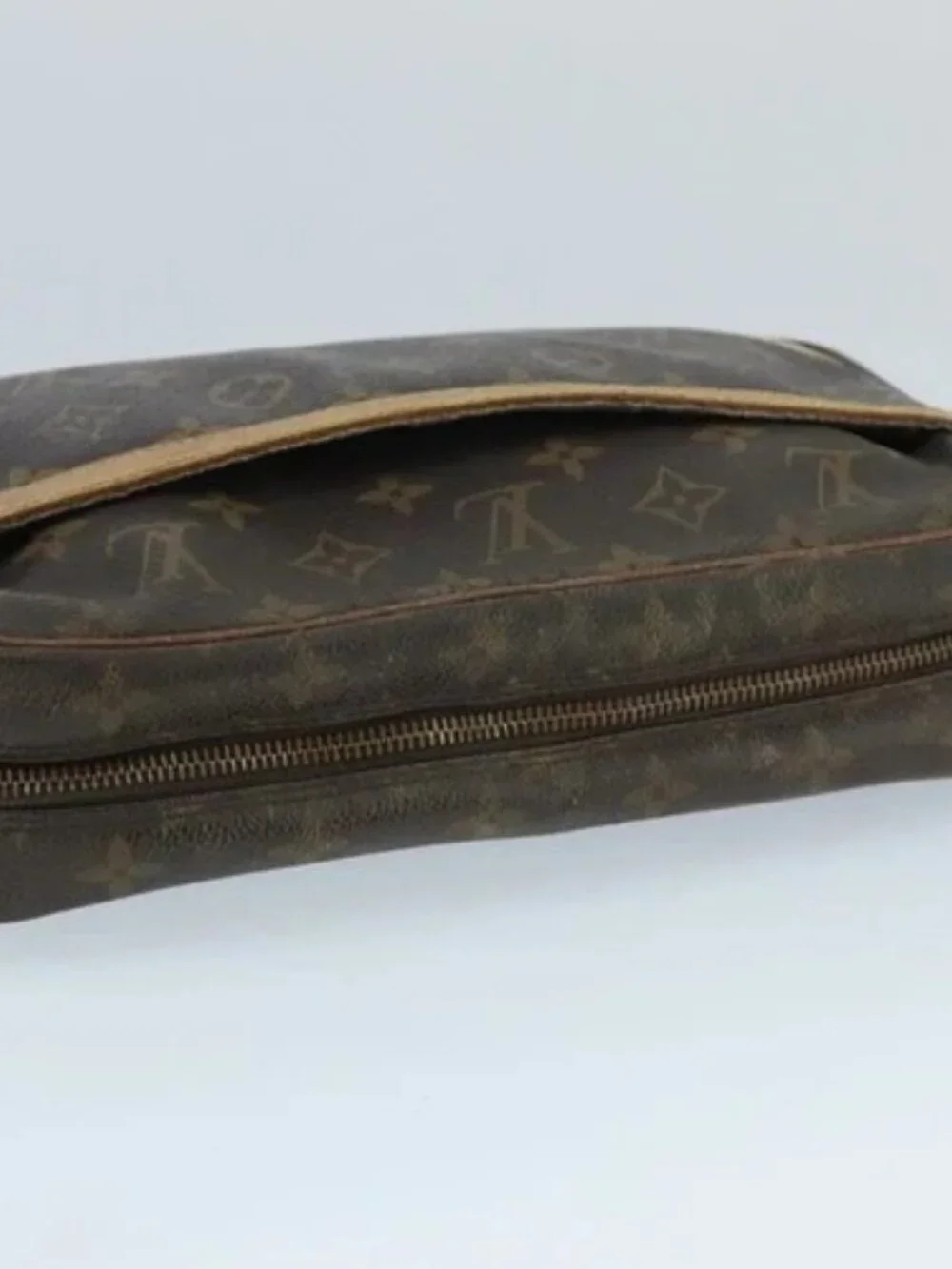 LOUIS VUITTON Monogram Compiegne 28 Clutch Bag M51845 LV Auth 97857